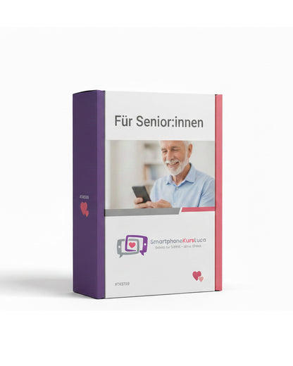 Android Smartphonekurs für Senior:innen – Online Edition